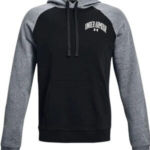 Under Armour Men's Black and Gray Hoodie